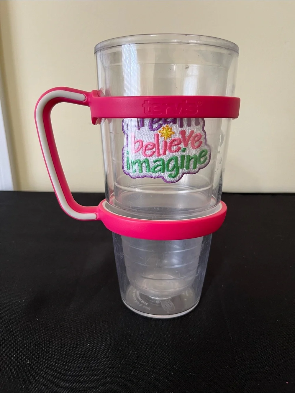 tervis Pink Silicone Cup Holder Handle